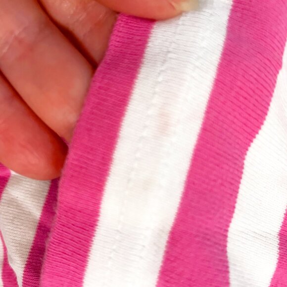 Hanna Andersson Pink Striped PJ Set, Size 5 - Picture 6 of 7